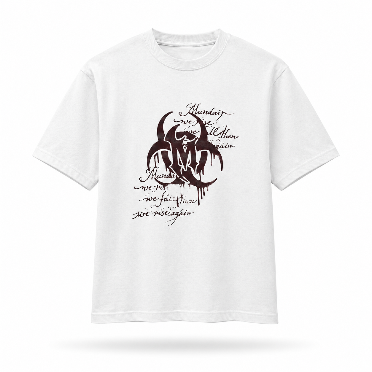MUNDAIN Red Re-Rise Tee