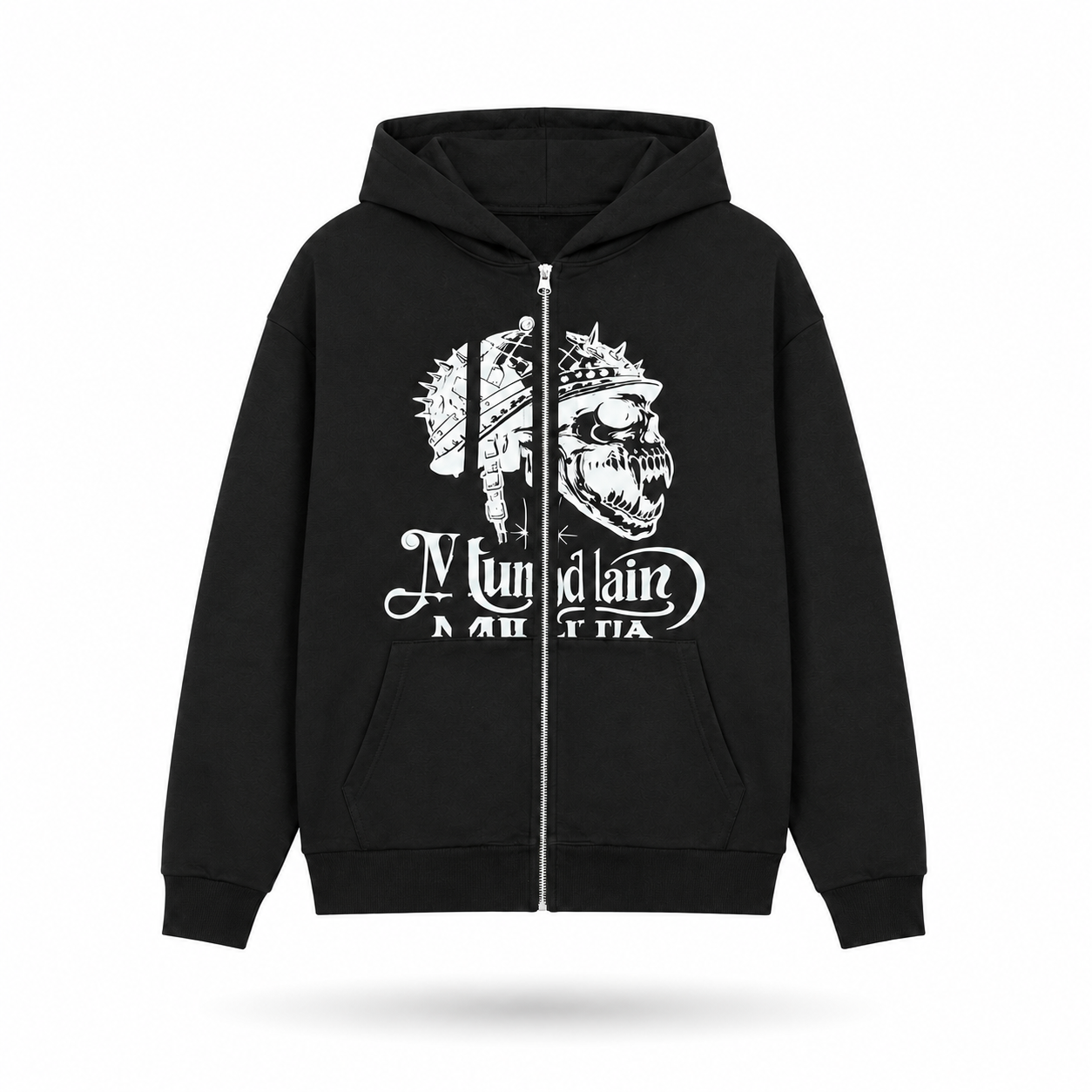 MUNDAIN Fallen Crown Zip Hoodie