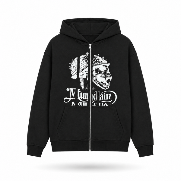 MUNDAIN Fallen Crown Zip Hoodie