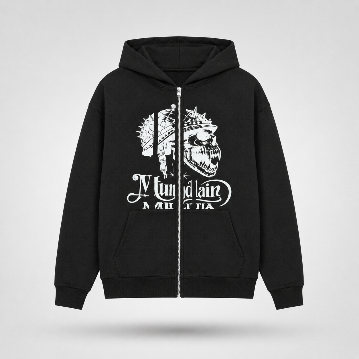 MUNDAIN Fallen Crown Zip Hoodie