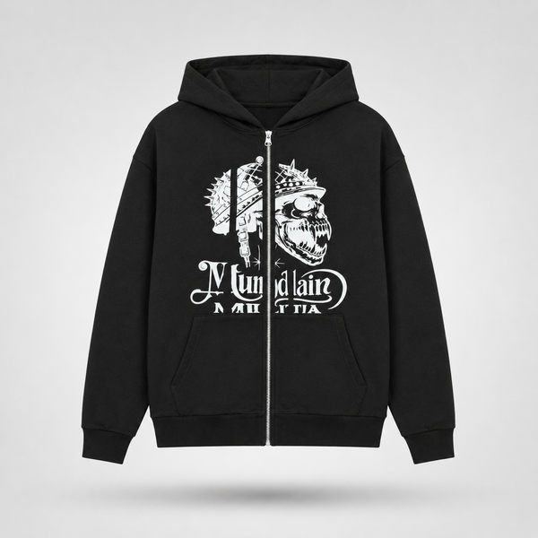 MUNDAIN Fallen Crown Zip Hoodie