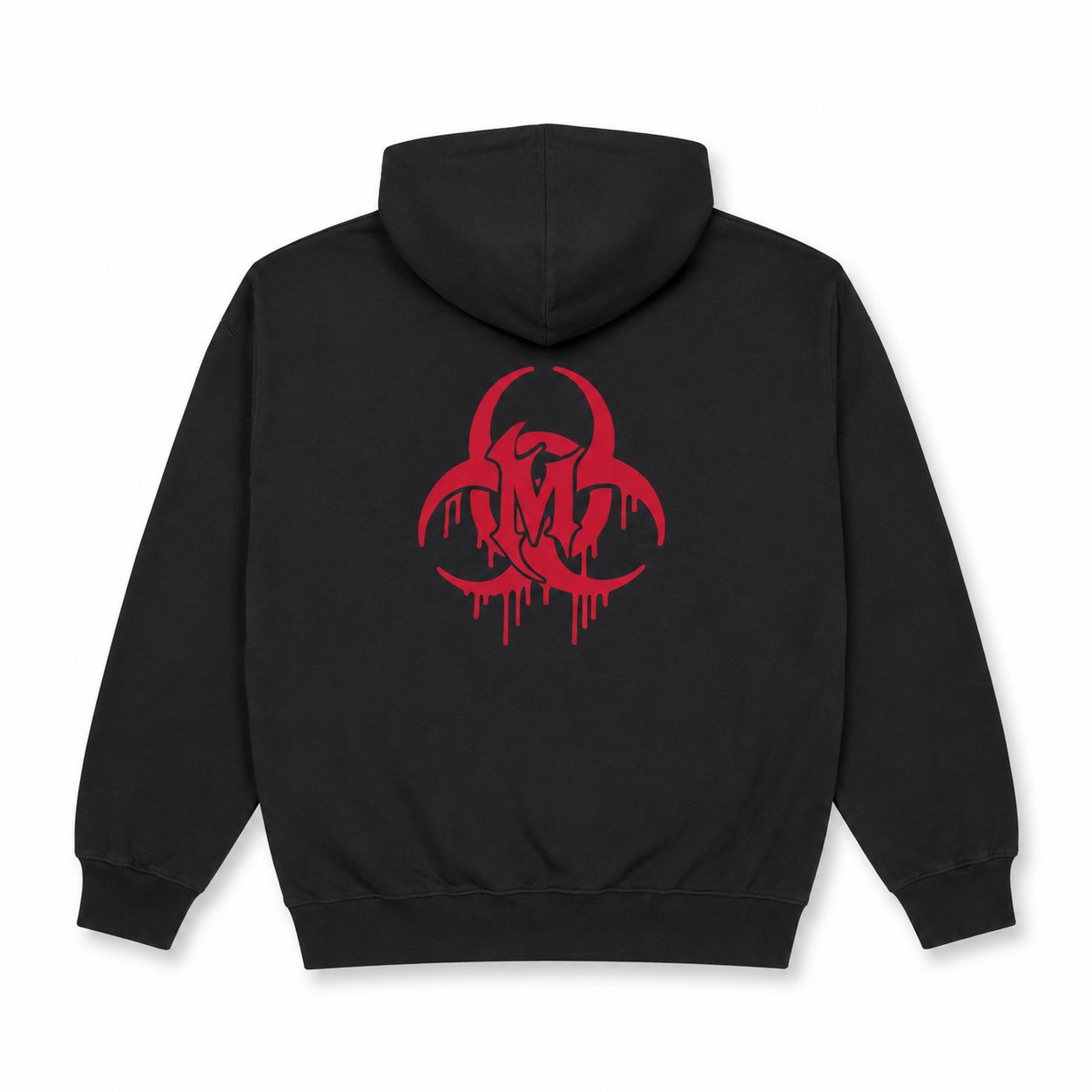 MUNDAIN Red Sign Zip-up