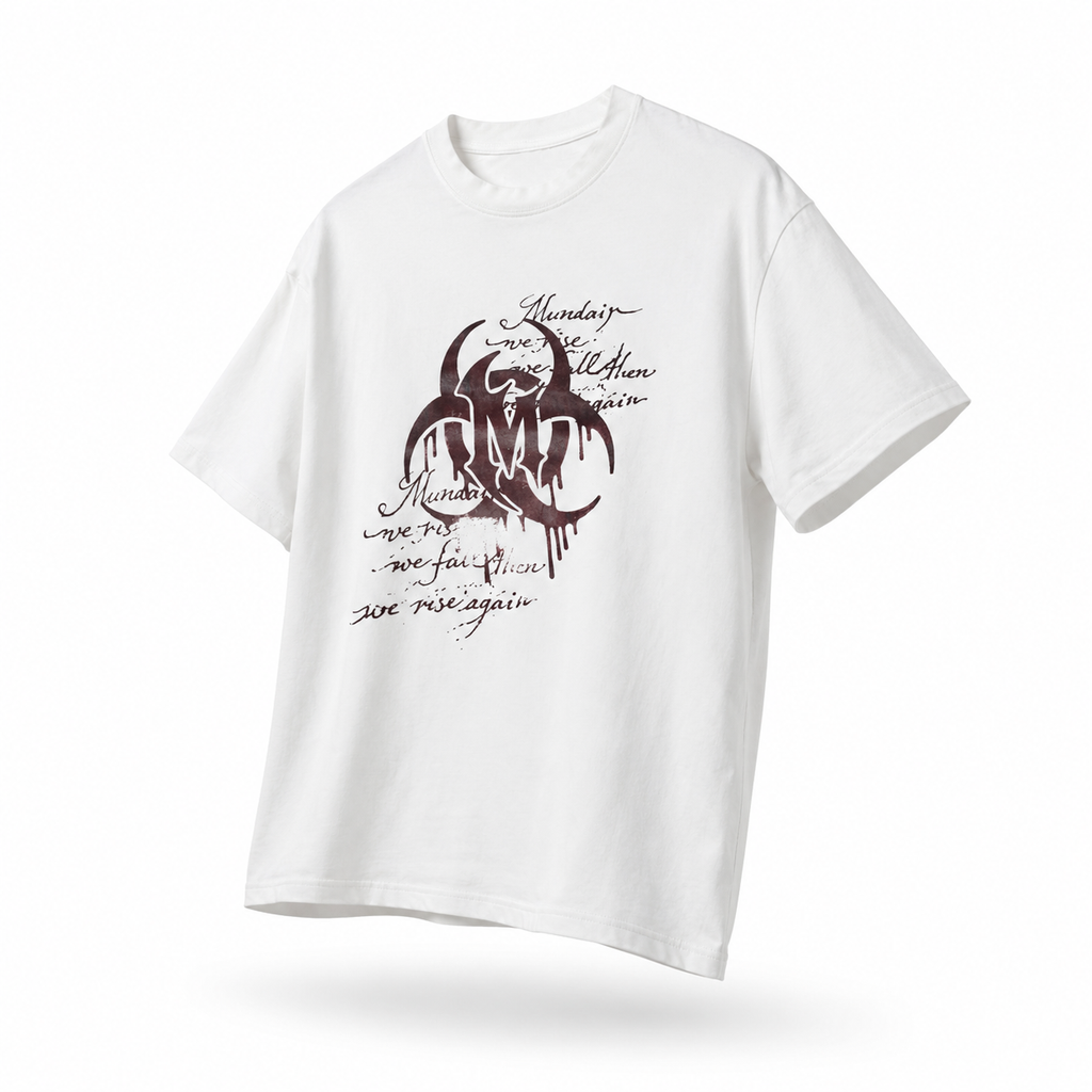 MUNDAIN Red Re-Rise Tee