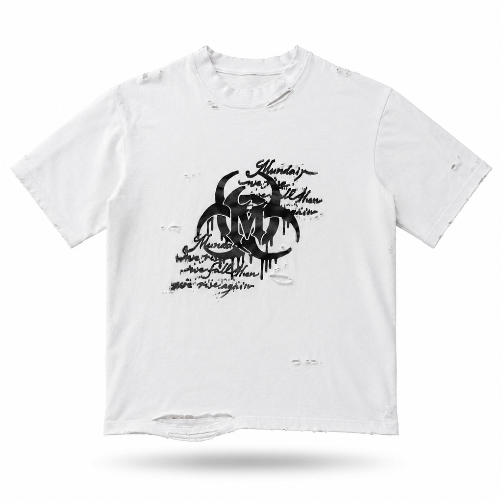 MUNDAIN Black Re-Rise Tee