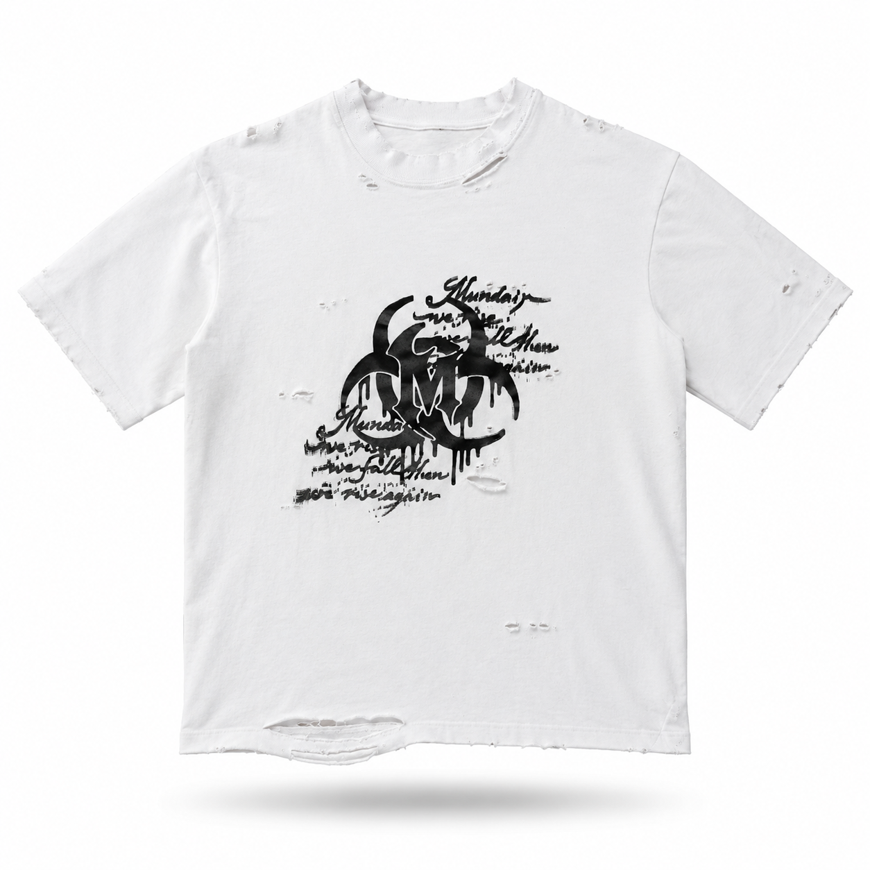 MUNDAIN Black Re-Rise Tee