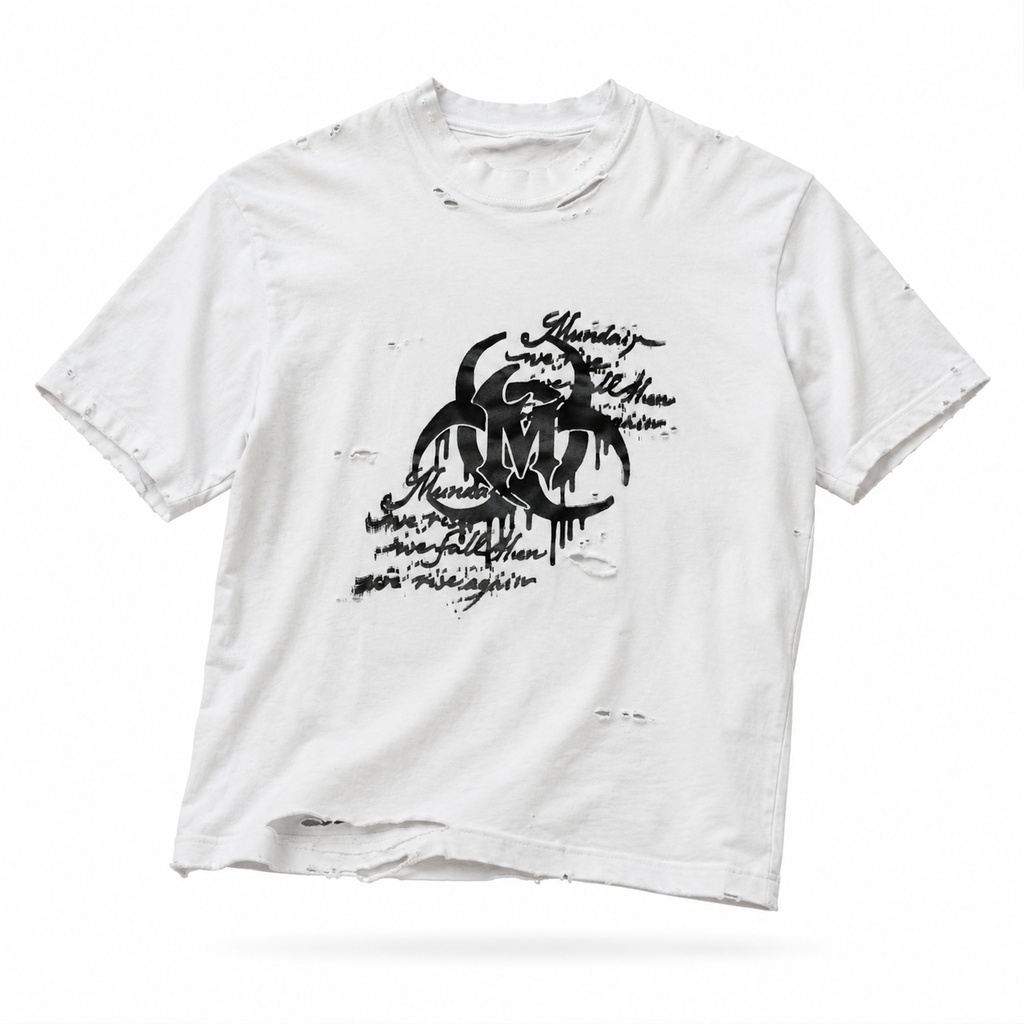 MUNDAIN Black Re-Rise Tee