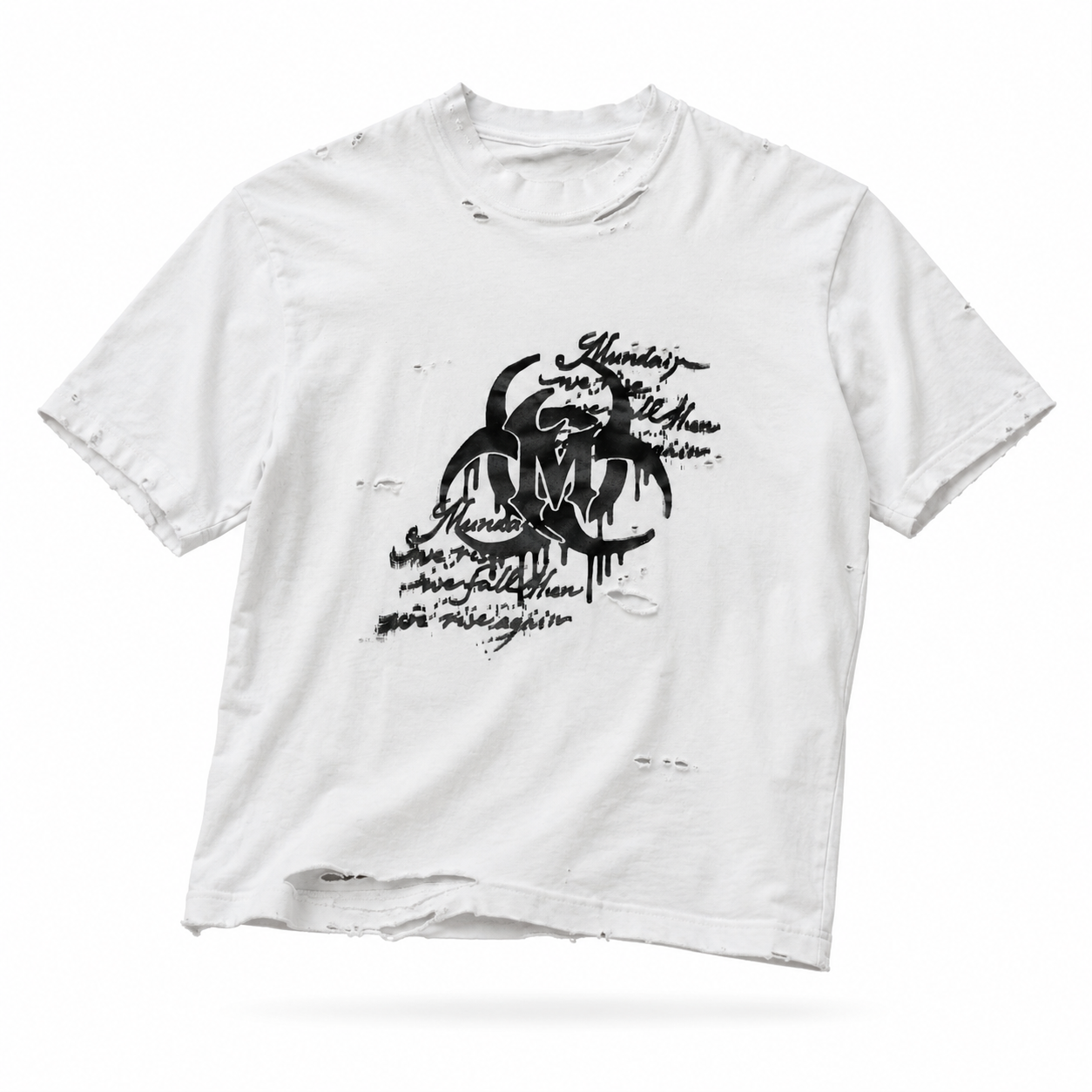MUNDAIN Black Re-Rise Tee